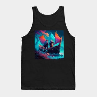 Valheim Vikings Searching for Mistlands Tank Top